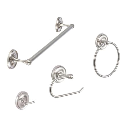 Sure-Loc Hardware Sure-Loc Hardware Pinedale Series Bath Set, Two Post, Satin Nickel PD-SET-PH2 15